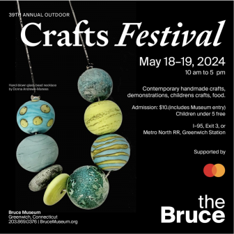 Bruce Museum Outdoor Crafts Festival 2024 poster online